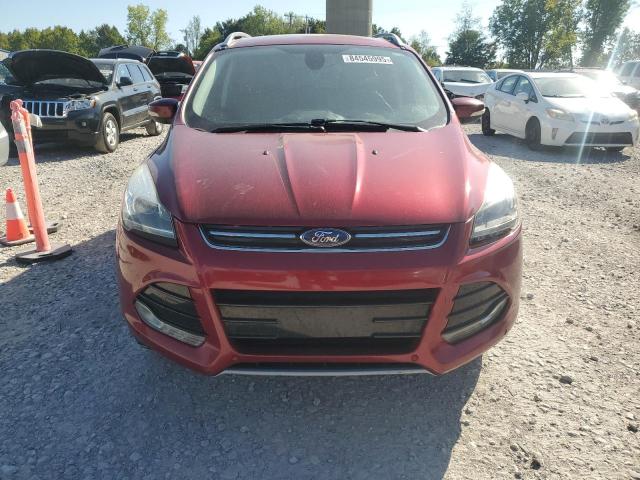 1FMCU0JX4EUD23752 - 2014 FORD ESCAPE TITANIUM BURGUNDY photo 5