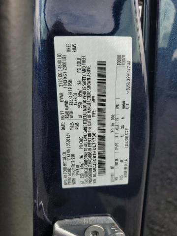 5LMCJ3C91HUL71736 - 2017 LINCOLN MKC RESERVE 蓝色 照片 12