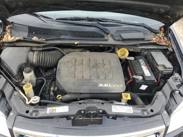 2C4RC1BG2GR230671 - 2016 CHRYSLER TOWN & COU TOURING BLACK photo 12