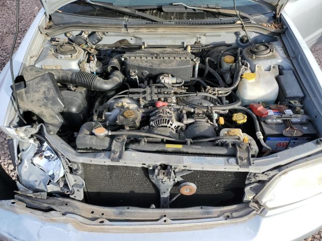 JF1SF65622H716772 - 2002 SUBARU FORESTER S SILVER photo 11