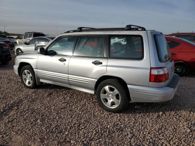 JF1SF65622H716772 - 2002 SUBARU FORESTER S SILVER photo 2