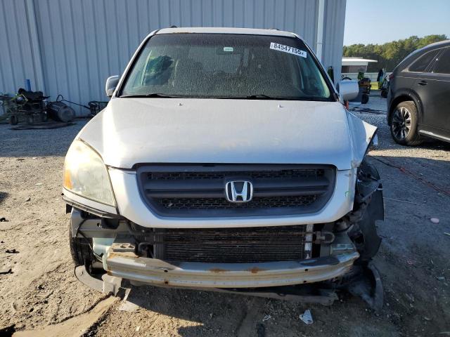 2HKYF18524H552566 - 2004 HONDA PILOT EXL ვერცხლისფერი ფოტო 5