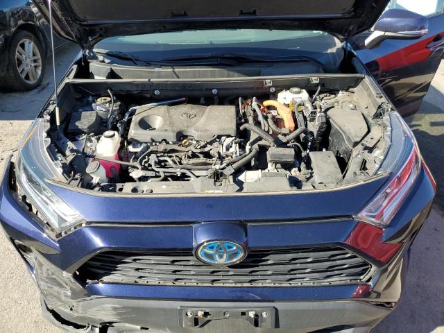 4T3RWRFV3MU031869 - 2021 TOYOTA RAV4 XLE BLUE photo 11