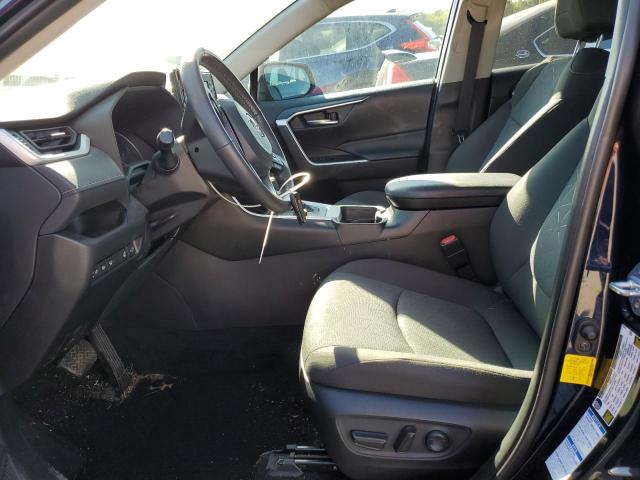 4T3RWRFV3MU031869 - 2021 TOYOTA RAV4 XLE BLUE photo 7