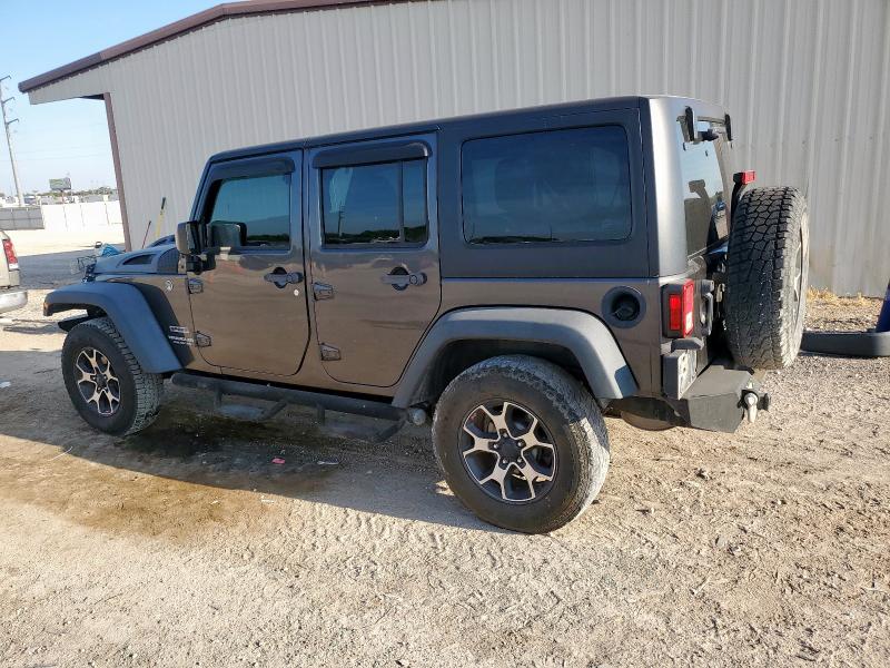 1C4BJWKG3HL735844 - 2017 JEEP WRANGLER U SPORT رمادي صورة 2
