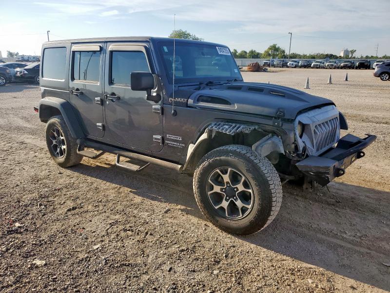 1C4BJWKG3HL735844 - 2017 JEEP WRANGLER U SPORT رمادي صورة 4