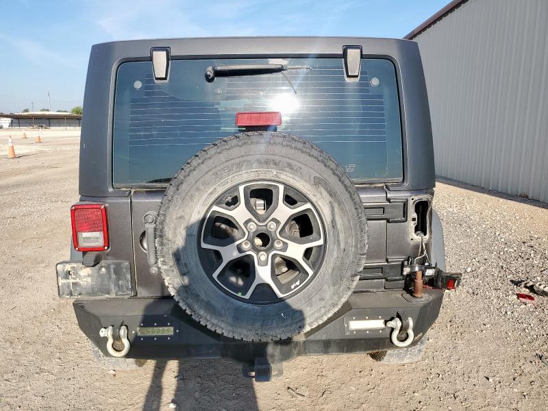 1C4BJWKG3HL735844 - 2017 JEEP WRANGLER U SPORT رمادي صورة 6