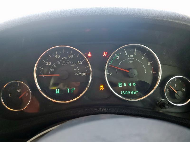 1C4BJWKG3HL735844 - 2017 JEEP WRANGLER U SPORT رمادي صورة 9