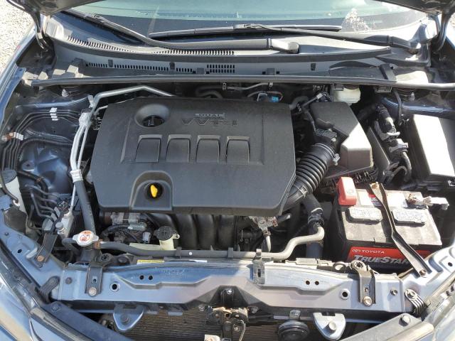 2T1BURHE0JC120731 - 2018 TOYOTA COROLLA L GRAY photo 11