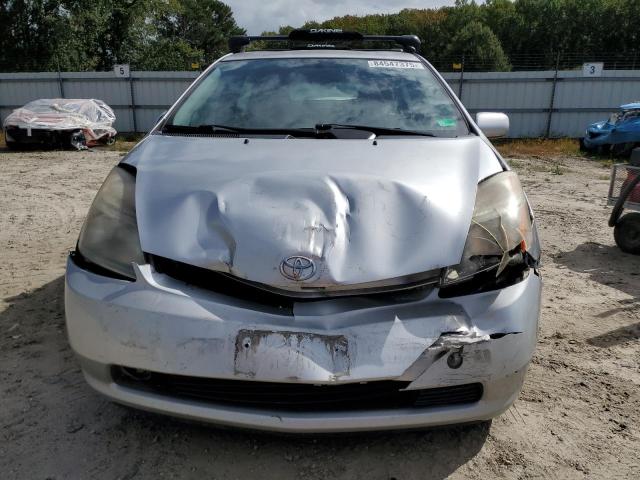 JTDKB20U297825530 - 2009 TOYOTA PRIUS SILVER photo 5