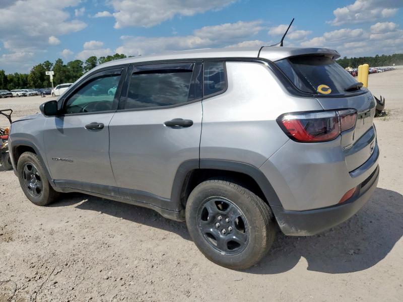 3C4NJCAB3MT514602 - 2021 JEEP COMPASS SPORT SILVER photo 2