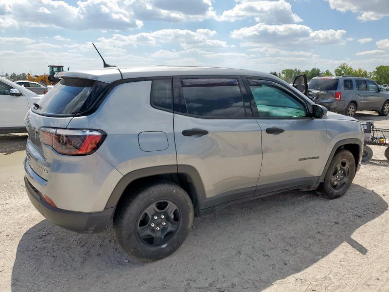 3C4NJCAB3MT514602 - 2021 JEEP COMPASS SPORT SILVER photo 3
