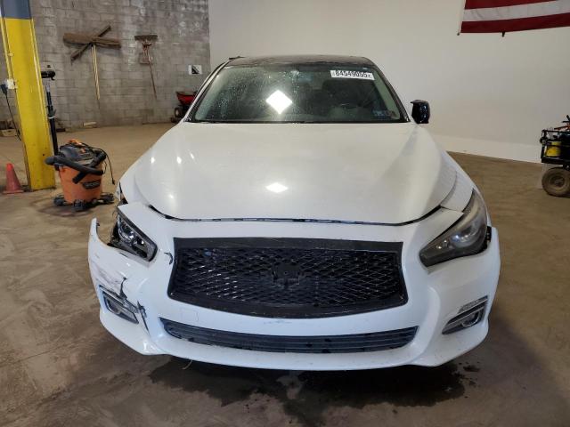 JN1BV7AR1FM418085 - 2015 INFINITI Q50 BASE თეთრი ფოტო 5