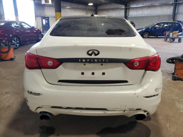 JN1BV7AR1FM418085 - 2015 INFINITI Q50 BASE თეთრი ფოტო 6