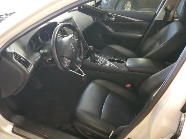JN1BV7AR1FM418085 - 2015 INFINITI Q50 BASE თეთრი ფოტო 7