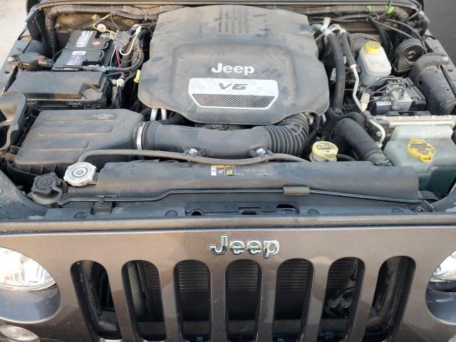 1C4BJWDG1HL715377 - 2017 JEEP WRANGLER U SPORT Boz foto 11