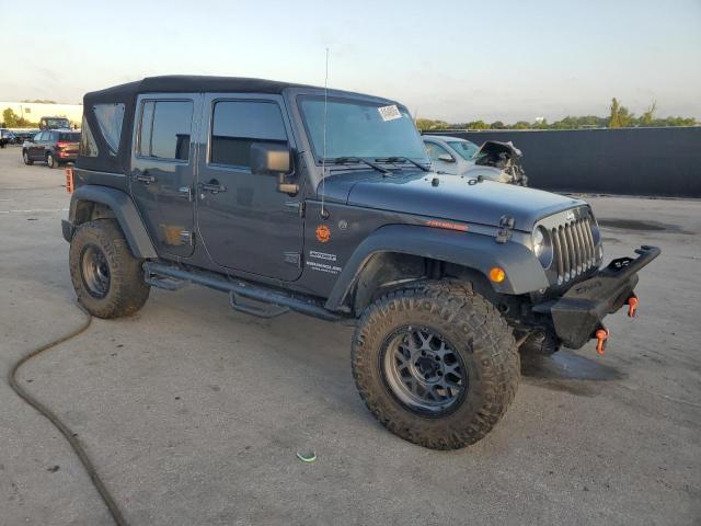 1C4BJWDG1HL715377 - 2017 JEEP WRANGLER U SPORT Boz foto 4