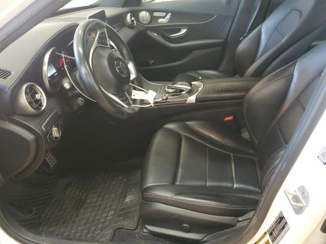55SWF4KB6FU082341 - 2015 MERCEDES-BENZ C 300 4MATIC WHITE photo 7