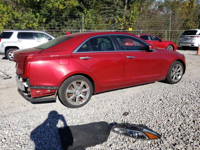 1G6AH5R34D0123364 - 2013 CADILLAC ATS LUXURY წითელი ფოტო 3