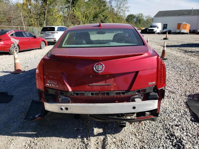 1G6AH5R34D0123364 - 2013 CADILLAC ATS LUXURY წითელი ფოტო 6