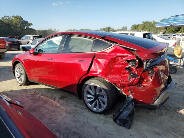 7SAYGDED2TA446870 - 2026 TESLA MODEL Y Червоний фото 2