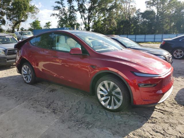 7SAYGDED2TA446870 - 2026 TESLA MODEL Y Червоний фото 4
