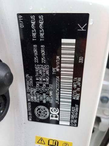 JTJBARBZ5K2207204 - 2019 LEXUS NX 300 BASE თეთრი ფოტო 14