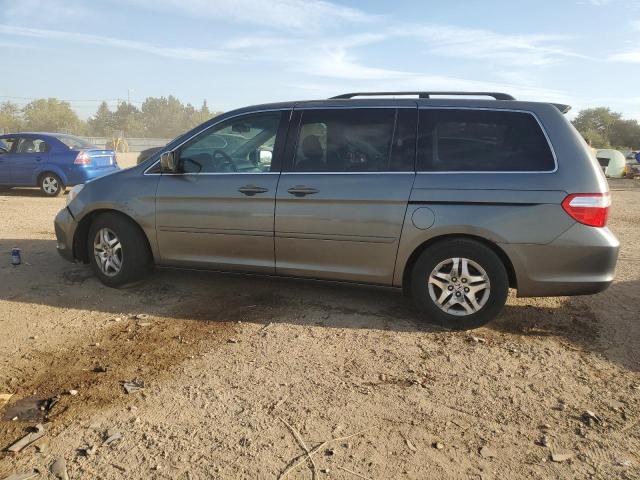 5FNRL38467B401409 - 2007 HONDA ODYSSEY EX GRAY photo 2