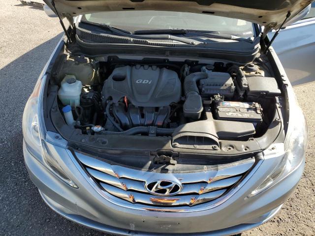 5NPEC4ACXDH591850 - 2013 HYUNDAI SONATA SE SILVER photo 11