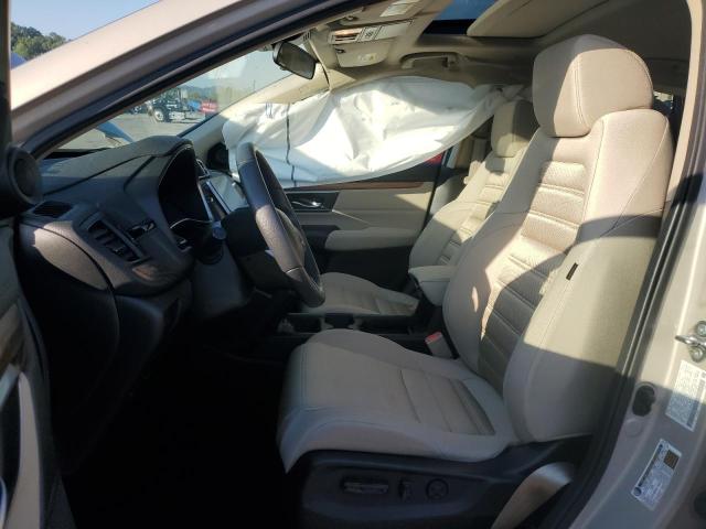 2HKRW2H51KH624140 - 2019 HONDA CR-V EX Creme Foto 7