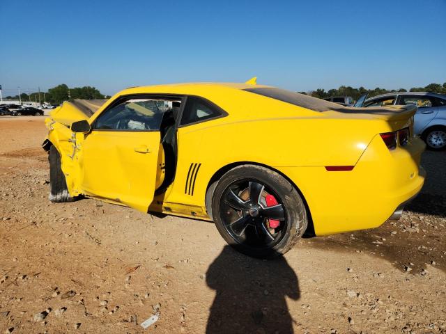 2G1FC1E37C9203884 - 2012 CHEVROLET CAMARO LT YELLOW photo 2