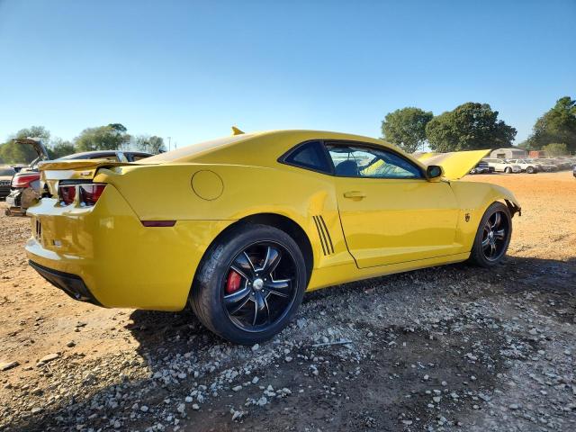 2G1FC1E37C9203884 - 2012 CHEVROLET CAMARO LT YELLOW photo 3
