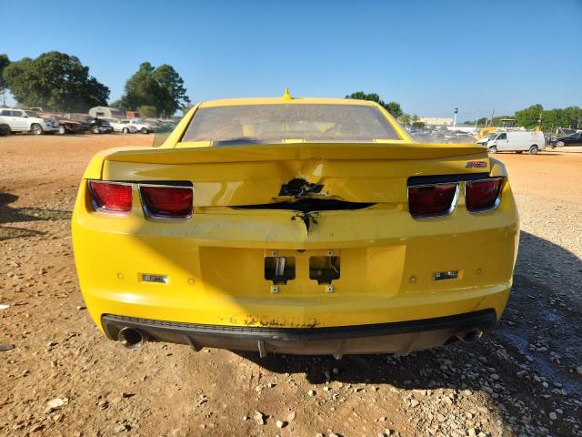 2G1FC1E37C9203884 - 2012 CHEVROLET CAMARO LT YELLOW photo 6