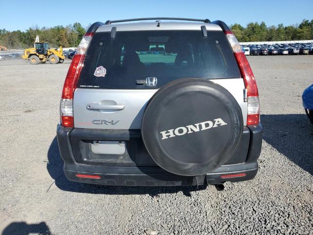 SHSRD78846U444144 - 2006 HONDA CR-V EX ნაცრისფერი ფოტო 6