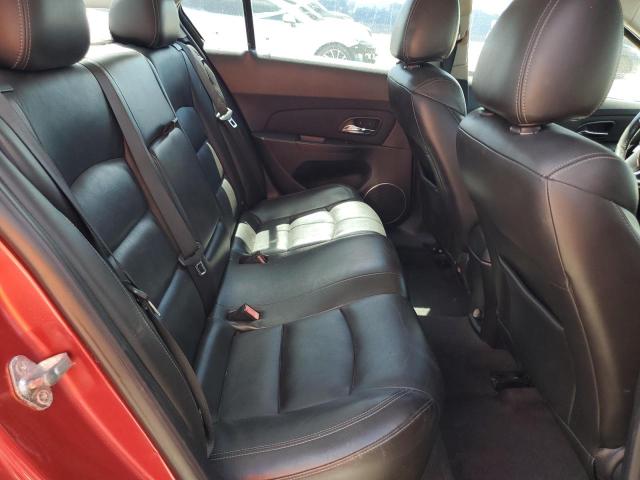 1G1PG5SC7C7252623 - 2012 CHEVROLET CRUZE LT წითელი ფოტო 10
