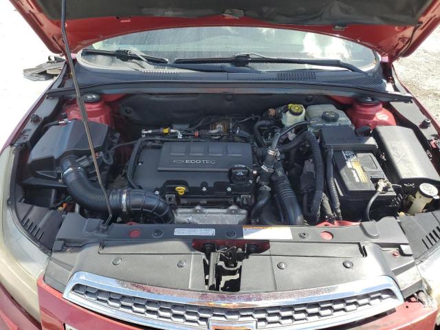1G1PG5SC7C7252623 - 2012 CHEVROLET CRUZE LT წითელი ფოტო 11