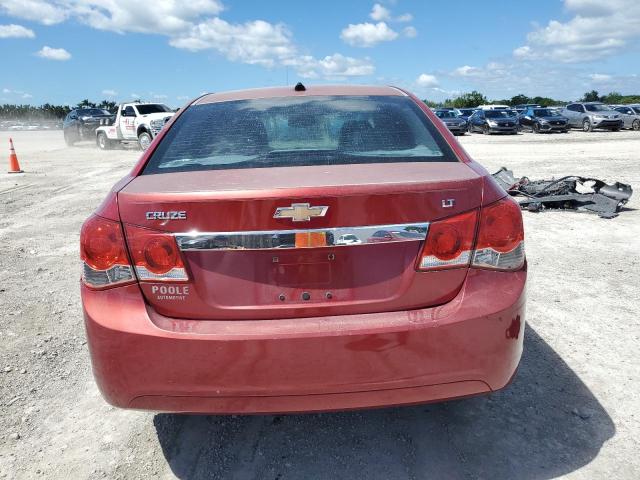 1G1PG5SC7C7252623 - 2012 CHEVROLET CRUZE LT წითელი ფოტო 6