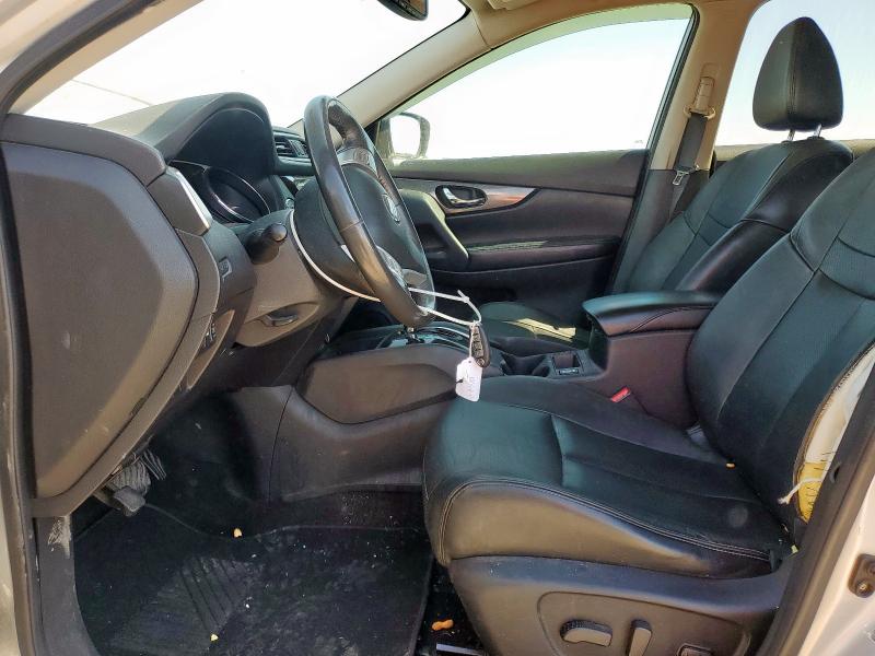 5N1AT2MT0EC782037 - 2014 NISSAN ROGUE S SILVER photo 7