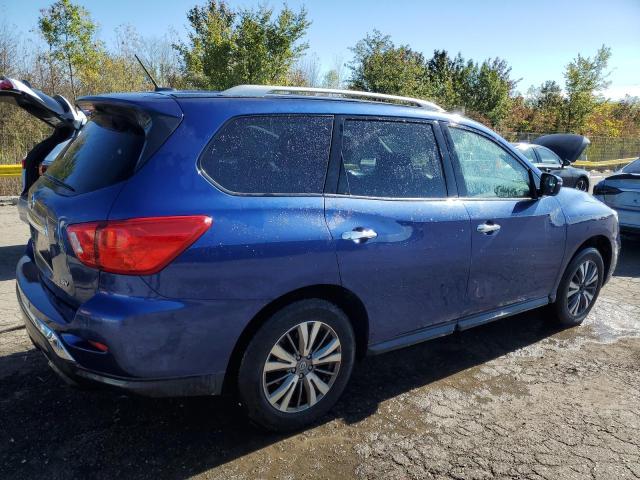 5N1DR2MN8JC631213 - 2018 NISSAN PATHFINDER S BLUE photo 3