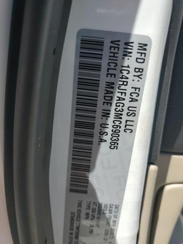 1C4RJFAG3MC690365 - 2021 JEEP GRAND CHER LAREDO 白色 照片 14