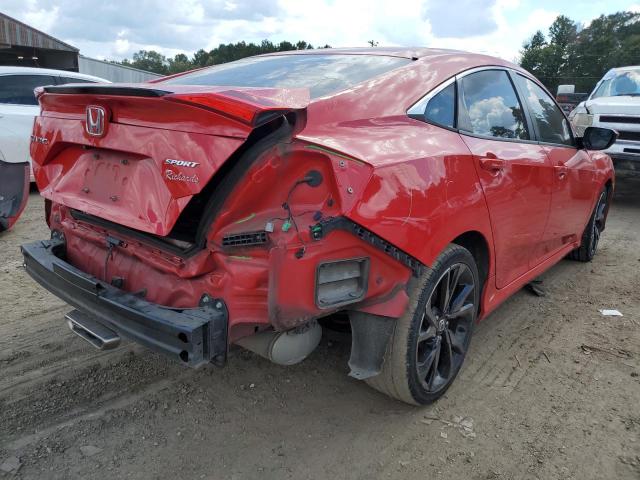 2HGFC2F84KH527159 - 2019 HONDA CIVIC SPORT 红色 照片 3