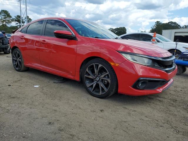 2HGFC2F84KH527159 - 2019 HONDA CIVIC SPORT 红色 照片 4