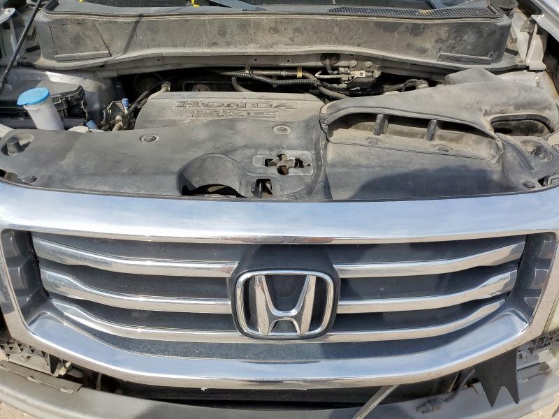 5FNYF3H45EB022949 - 2014 HONDA PILOT EX SILVER photo 12