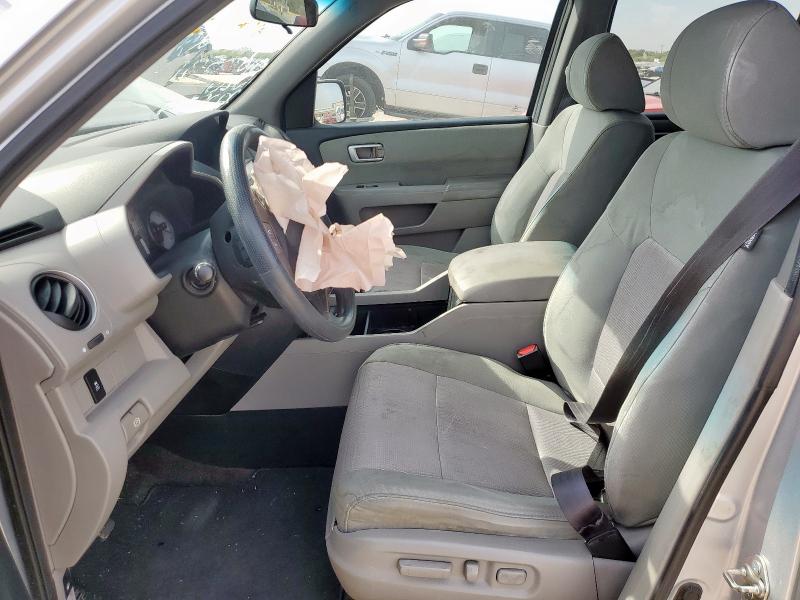 5FNYF3H45EB022949 - 2014 HONDA PILOT EX SILVER photo 7