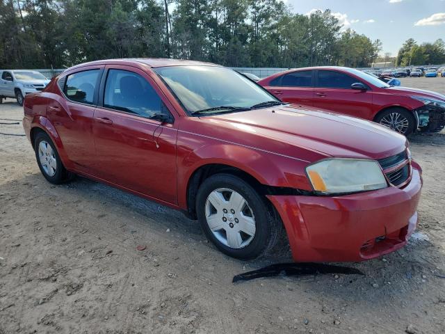 1B3CC4FB0AN144402 - 2010 DODGE AVENGER SXT RED photo 4