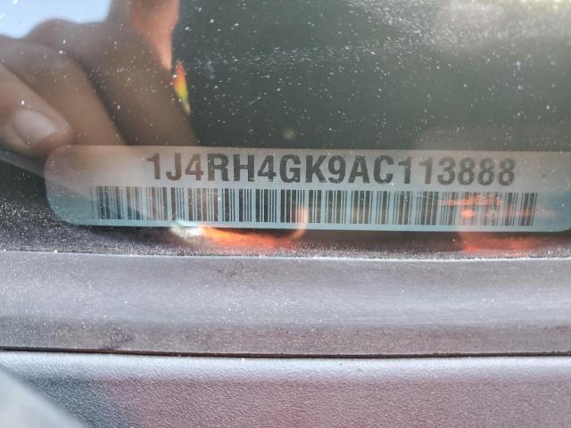 1J4RH4GK9AC113888 - 2010 JEEP COMMANDER SPORT თეთრი ფოტო 13