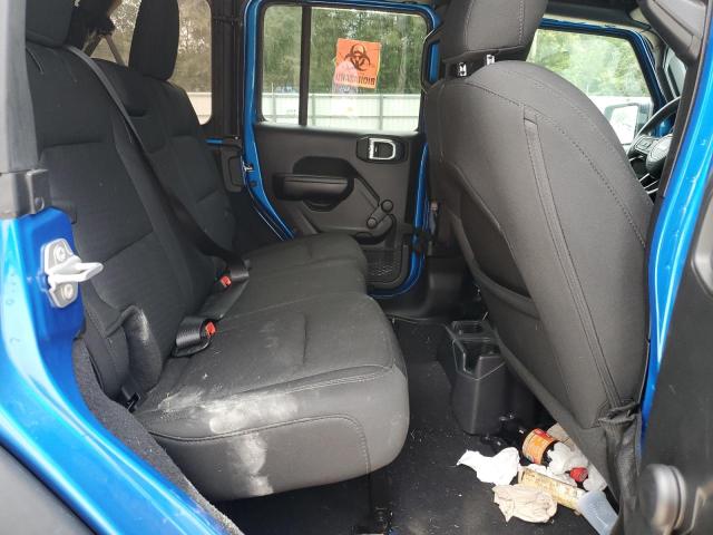 1C4HJXDN5MW817398 - 2021 JEEP WRANGLER U SPORT BLUE photo 11