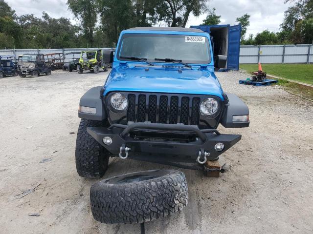 1C4HJXDN5MW817398 - 2021 JEEP WRANGLER U SPORT BLUE photo 5