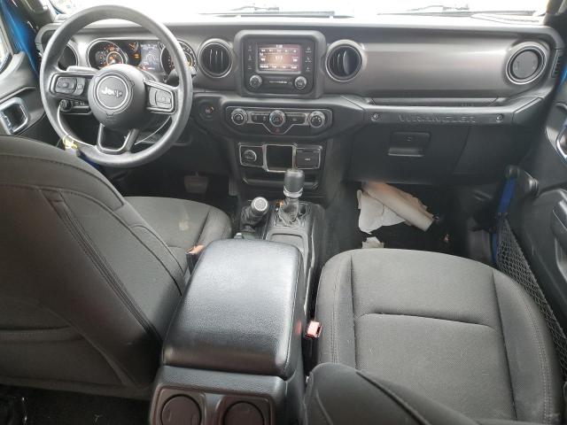 1C4HJXDN5MW817398 - 2021 JEEP WRANGLER U SPORT BLUE photo 8