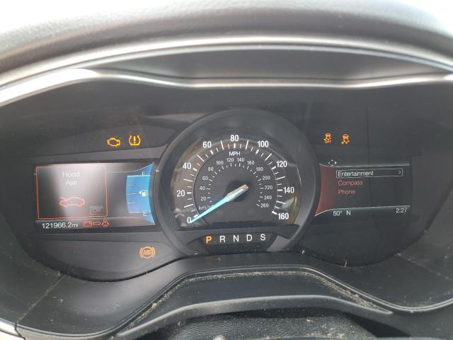 3FA6P0HD1KR127944 - 2019 FORD FUSION SE WHITE photo 9